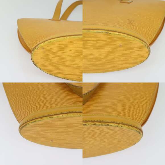 LOUIS VUITTON Epi Saint Jacques Hand Bag Yellow M52279 - Picture 10 of 12